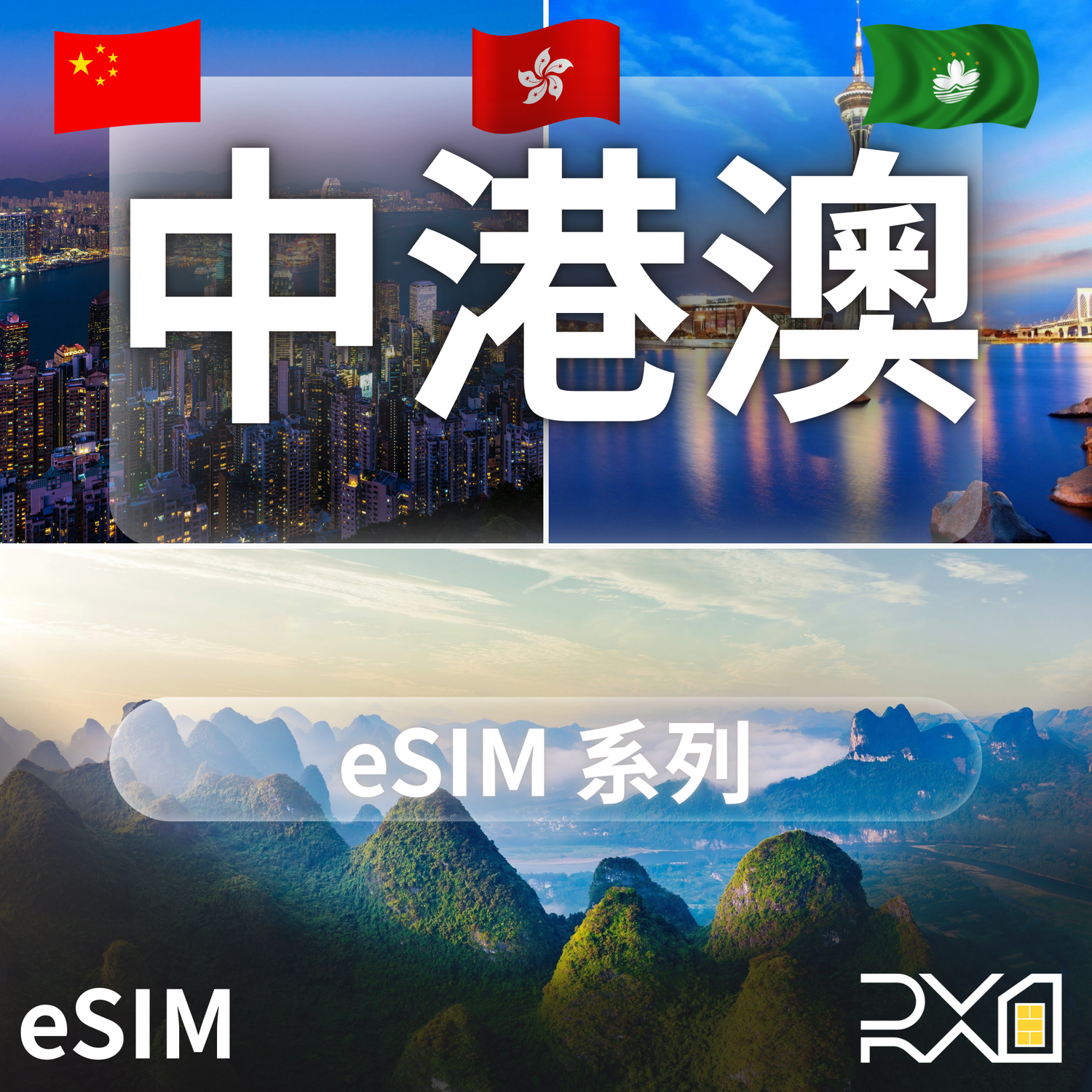 中港澳 eSIM