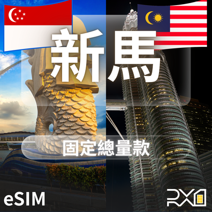 新馬 eSIM｜固定總量款